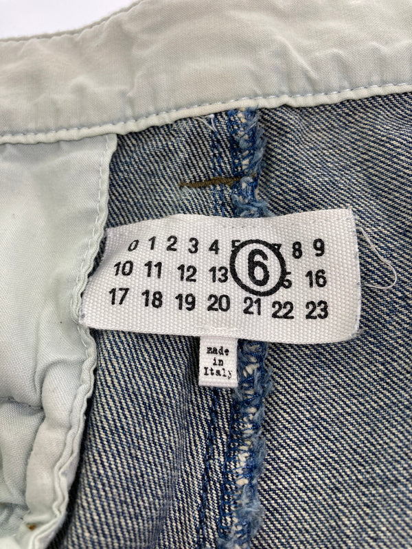 【中古品】【メンズ】 MM6 MAISON MARGIELA エムエム6メゾンマルジェラ SH0KA0011 SIDE ZIP DENIM PANTS サイドジップ デニムパンツ ボトムス 152-251101-AS-18-min サイズ：46 カラー：インディゴ 万代Net店