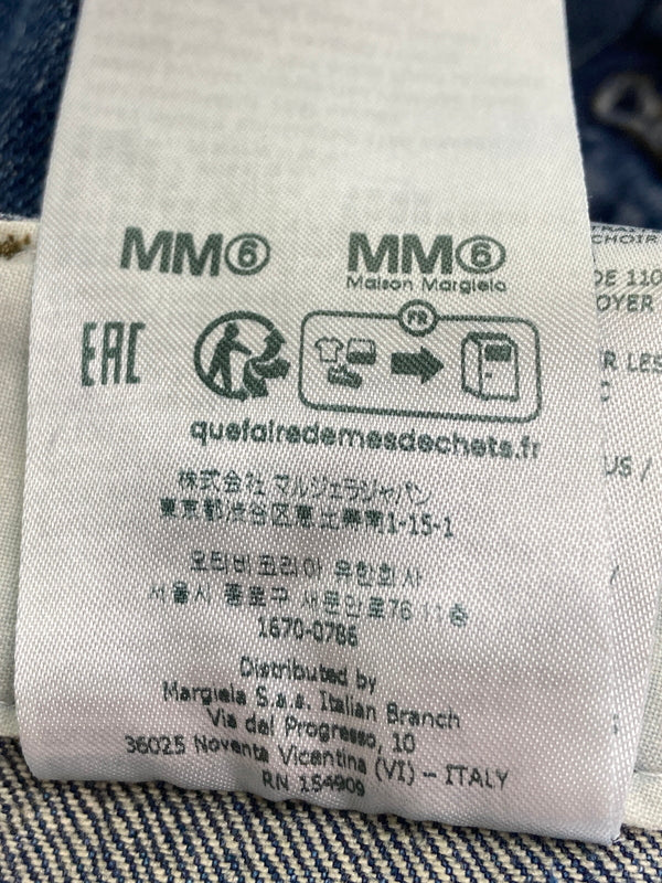 【中古品】【メンズ】 MM6 MAISON MARGIELA エムエム6メゾンマルジェラ SH0KA0011 SIDE ZIP DENIM PANTS サイドジップ デニムパンツ ボトムス 152-251101-AS-18-min サイズ：46 カラー：インディゴ 万代Net店