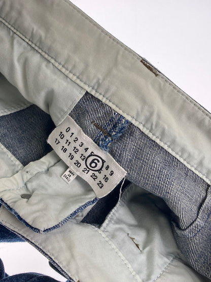 【中古品】【メンズ】 MM6 MAISON MARGIELA エムエム6メゾンマルジェラ SH0KA0011 SIDE ZIP DENIM PANTS サイドジップ デニムパンツ ボトムス 152-251101-AS-18-min サイズ：46 カラー：インディゴ 万代Net店