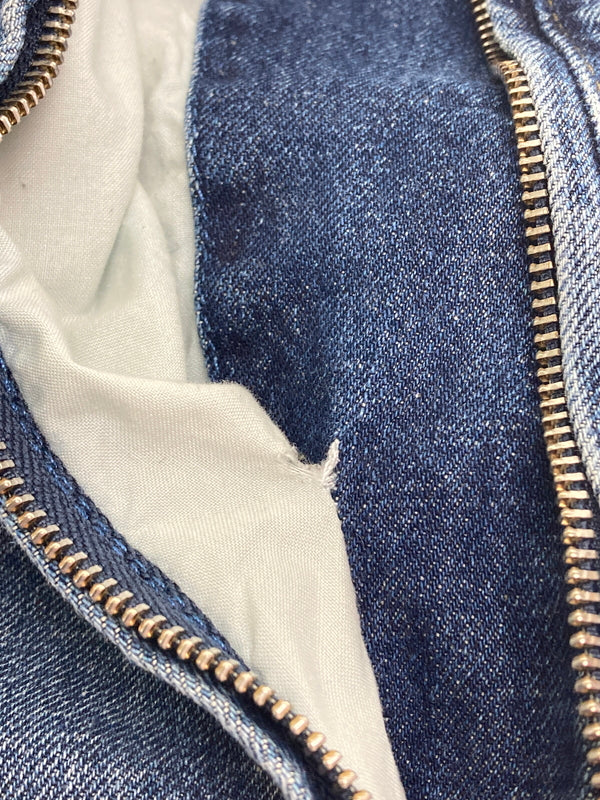 【中古品】【メンズ】 MM6 MAISON MARGIELA エムエム6メゾンマルジェラ SH0KA0011 SIDE ZIP DENIM PANTS サイドジップ デニムパンツ ボトムス 152-251101-AS-18-min サイズ：46 カラー：インディゴ 万代Net店