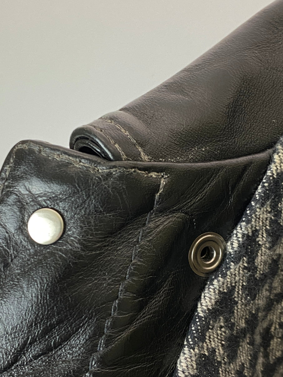【中古品】【メンズ】 WESTRIDE ウエストライド GOAT SKIN DEAN VEST ゴートスキンディーンベスト 145-251102-zi-08-min サイズ：40 カラー：ブラック 万代Net店