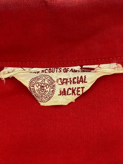 【現状渡し品】【メンズ】 BOY SCOUTS OF AMERICA ボーイスカウト オブ アメリカ 70's OFFICIAL WORK JACKET VINTAGE 70年代 オフィシャル ワークジャケット ライトアウター 146-251029-kk-14-min サイズ：表記消え 下記参照 カラー：レッド 万代Net店