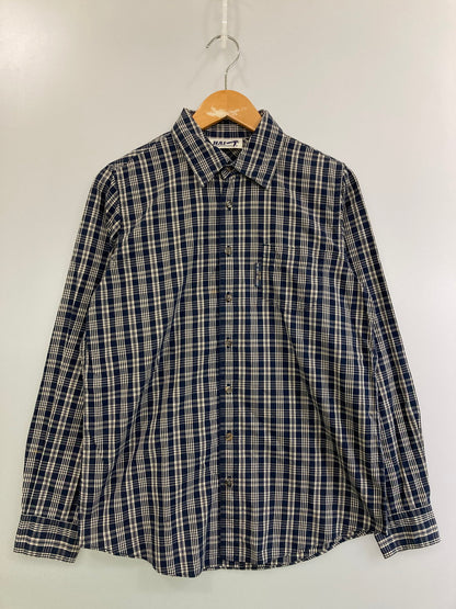 【中古品】【メンズ】 HAI SPORTING GEAR ハイスポーティングギア CHECK SHIRT チェックシャツ トップス 140-251102-zi-35-min サイズ：M カラー：ブルー系 万代Net店