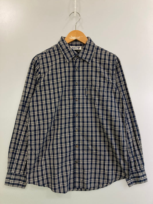 【中古品】【メンズ】 HAI SPORTING GEAR ハイスポーティングギア CHECK SHIRT チェックシャツ トップス 140-251102-zi-35-min サイズ：M カラー：ブルー系 万代Net店