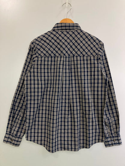 【中古品】【メンズ】 HAI SPORTING GEAR ハイスポーティングギア CHECK SHIRT チェックシャツ トップス 140-251102-zi-35-min サイズ：M カラー：ブルー系 万代Net店