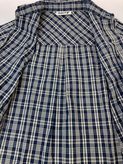 【中古品】【メンズ】 HAI SPORTING GEAR ハイスポーティングギア CHECK SHIRT チェックシャツ トップス 140-251102-zi-35-min サイズ：M カラー：ブルー系 万代Net店