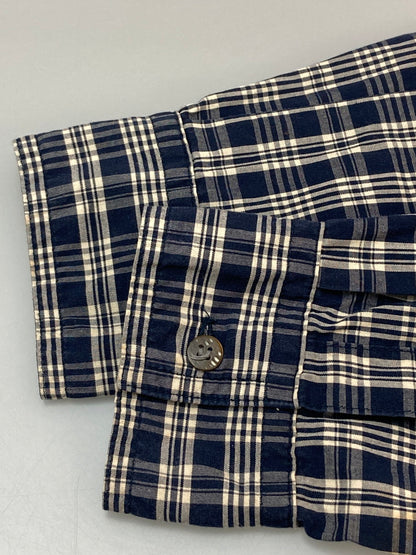 【中古品】【メンズ】 HAI SPORTING GEAR ハイスポーティングギア CHECK SHIRT チェックシャツ トップス 140-251102-zi-35-min サイズ：M カラー：ブルー系 万代Net店