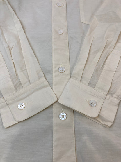 【中古品】【メンズ】 ISSEY MIYAKE イッセイミヤケ 90S COTTON CUPRO SHIRT コットン キュプラ シャツ トップス 140-251102-zi-36-min サイズ：M 万代Net店