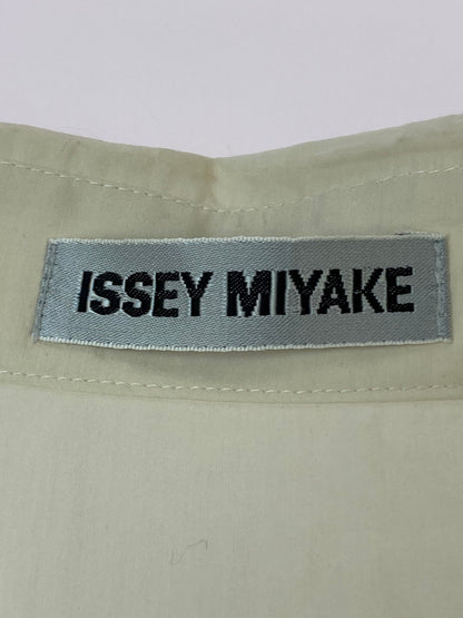 【中古品】【メンズ】 ISSEY MIYAKE イッセイミヤケ 90S COTTON CUPRO SHIRT コットン キュプラ シャツ トップス 140-251102-zi-36-min サイズ：M 万代Net店
