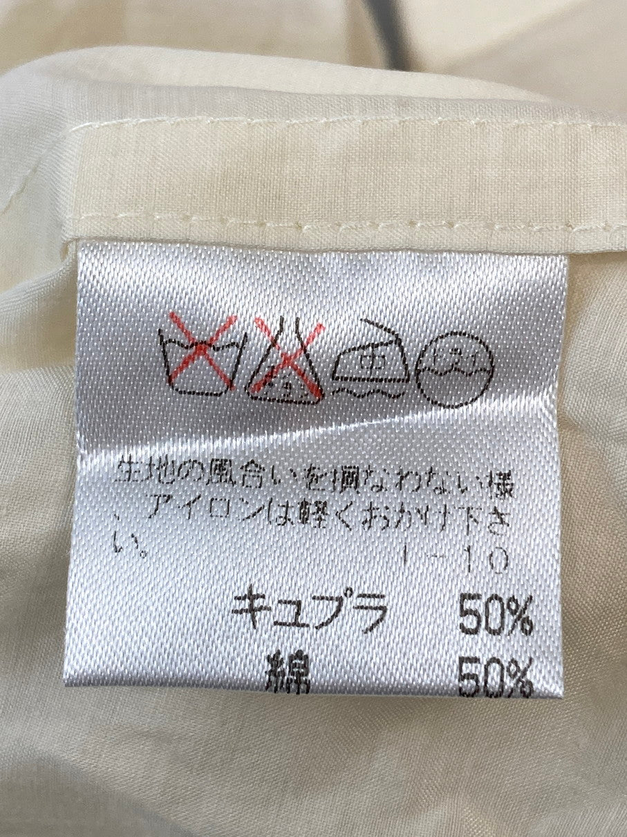 【中古品】【メンズ】 ISSEY MIYAKE イッセイミヤケ 90S COTTON CUPRO SHIRT コットン キュプラ シャツ トップス 140-251102-zi-36-min サイズ：M 万代Net店