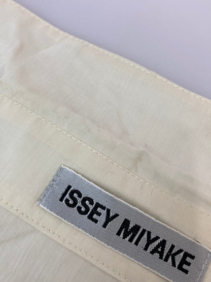【中古品】【メンズ】 ISSEY MIYAKE イッセイミヤケ 90S COTTON CUPRO SHIRT コットン キュプラ シャツ トップス 140-251102-zi-36-min サイズ：M 万代Net店