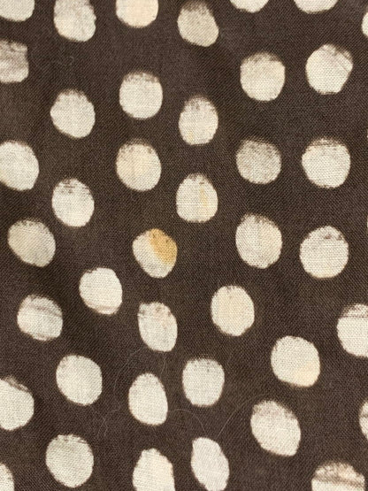 【中古品】【レディース】 ISSEY MIYAKE イッセイミヤケ PE51-FD179 DOT SILK JACKET ドット シルク ジャケット ライトアウター 170-251101-AS-48-min サイズ：M カラー：ブラウン 万代Net店