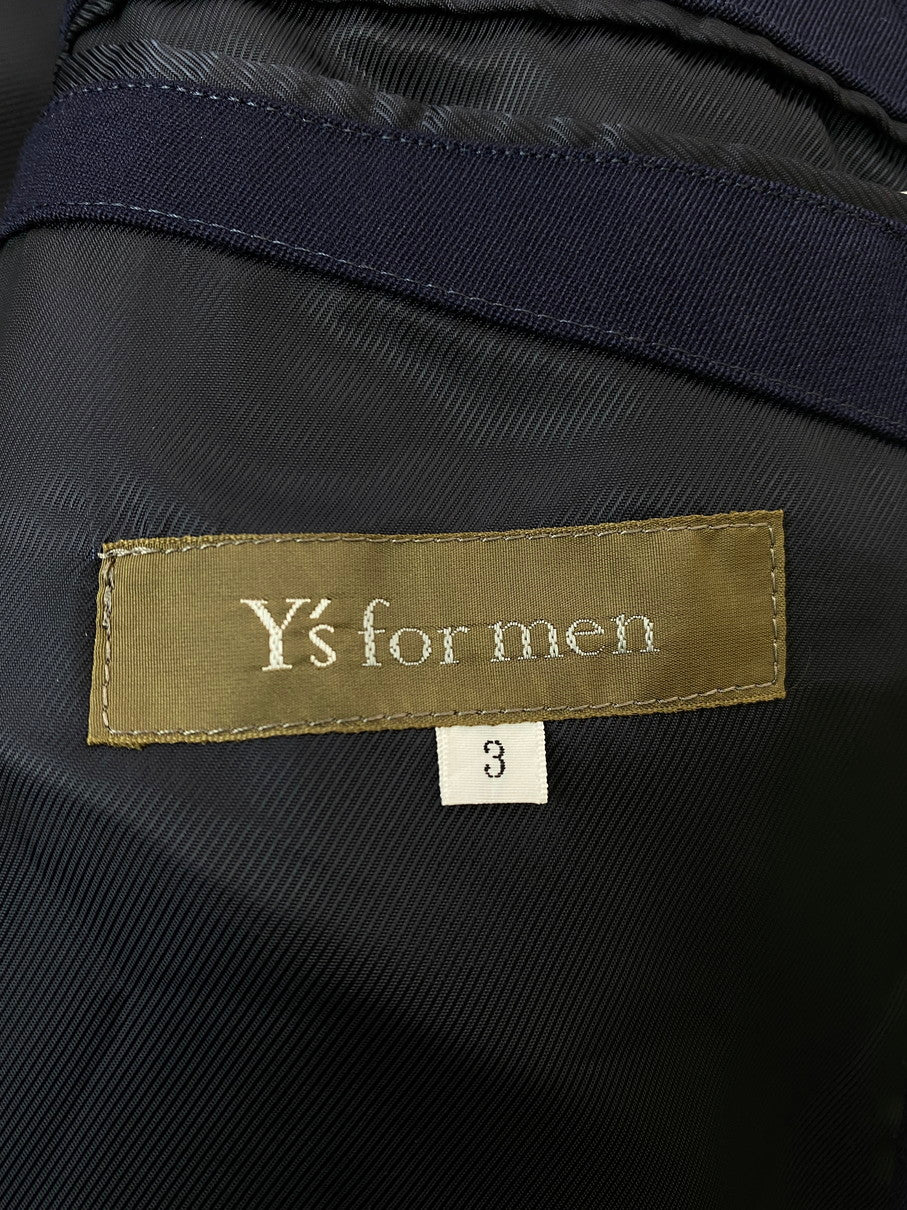 【現状渡し品】【メンズ】 Y's for men ワイズ フォー メン 99AW 3B TAILORED JACKET MN-J04-103 3B テーラードジャケット トップス 140-251106-kk-02-min サイズ：3 カラー：パープル 万代Net店