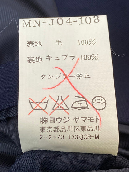 【現状渡し品】【メンズ】 Y's for men ワイズ フォー メン 99AW 3B TAILORED JACKET MN-J04-103 3B テーラードジャケット トップス 140-251106-kk-02-min サイズ：3 カラー：パープル 万代Net店