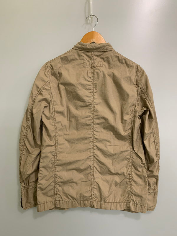【中古品】【メンズ】 COMME des GARCONS HOMME コムデギャルソンオム PUCKERING JACKET HG-J037 パッカリング ステッチ コットン ミリタリー デッキジャケット メンズ アウター 140-251109-em-04-min サイズ：S カラー：ベージュ 万代Net店