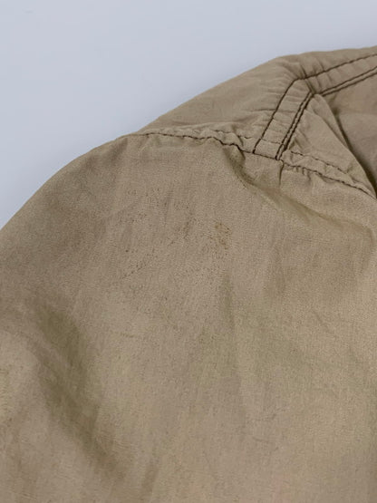 【中古品】【メンズ】 COMME des GARCONS HOMME コムデギャルソンオム PUCKERING JACKET HG-J037 パッカリング ステッチ コットン ミリタリー デッキジャケット メンズ アウター 140-251109-em-04-min サイズ：S カラー：ベージュ 万代Net店