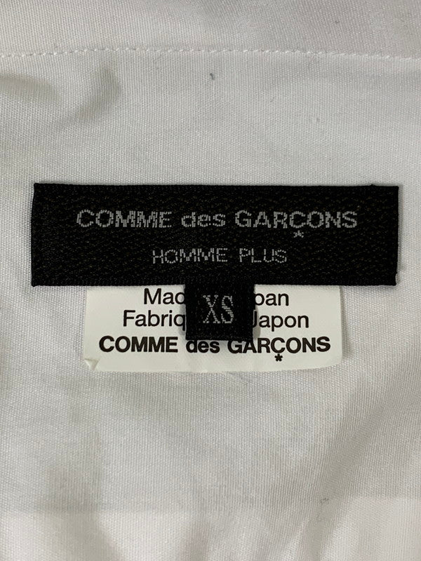 【中古品】【メンズ】 COMME des GARCONS HOMME PLUS コムデギャルソンオムプリュス PUFF SLEEVE SHIRT PD-B030 パフ スリーブ シャツ メンズ 長袖 トップス 140-251109-em-22-min サイズ：XS カラー：ホワイト 万代Net店