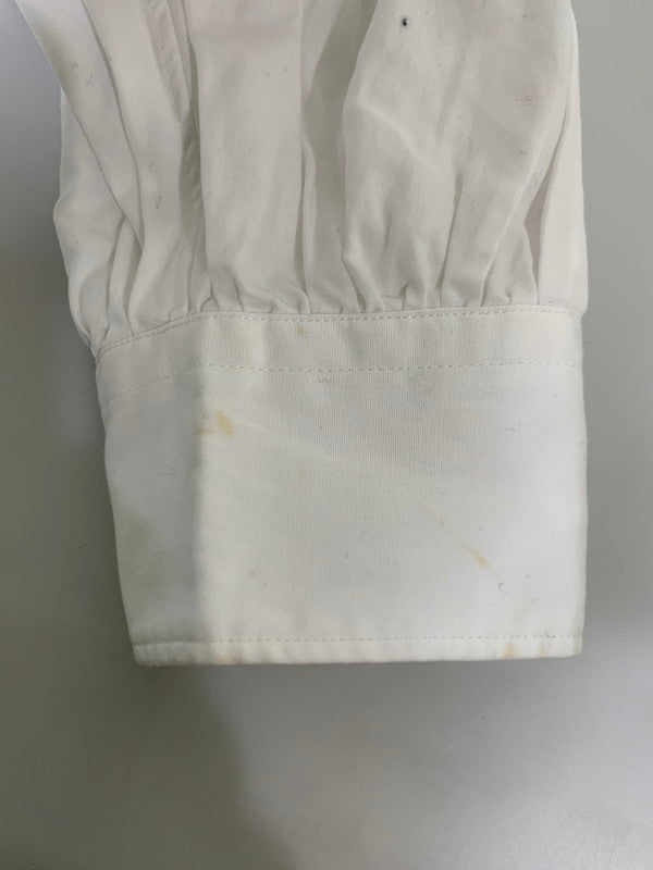 【中古品】【メンズ】 COMME des GARCONS HOMME PLUS コムデギャルソンオムプリュス PUFF SLEEVE SHIRT PD-B030 パフ スリーブ シャツ メンズ 長袖 トップス 140-251109-em-22-min サイズ：XS カラー：ホワイト 万代Net店