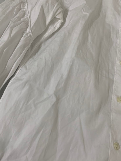 【中古品】【メンズ】 COMME des GARCONS HOMME PLUS コムデギャルソンオムプリュス PUFF SLEEVE SHIRT PD-B030 パフ スリーブ シャツ メンズ 長袖 トップス 140-251109-em-22-min サイズ：XS カラー：ホワイト 万代Net店