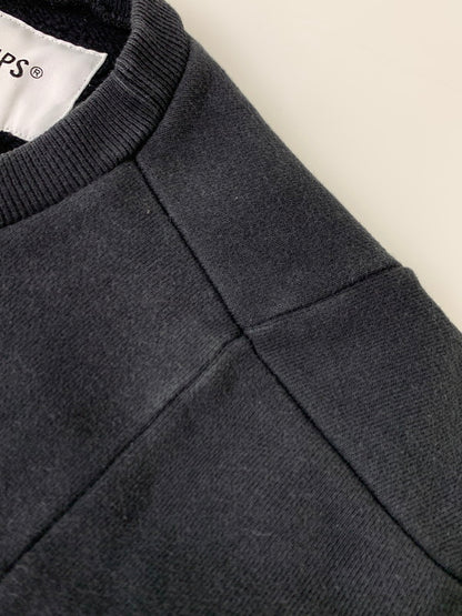 【中古品】【メンズ】 WTAPS ダブルタップス 192ATNHD-CSM02S xNEIGHBORHOOD 19AW RIPPER CREW NECK SWEATSHIRT クルーネック スウェットシャツ トレーナー 142-251101-AS-36-min サイズ：03 カラー：ブラック 万代Net店