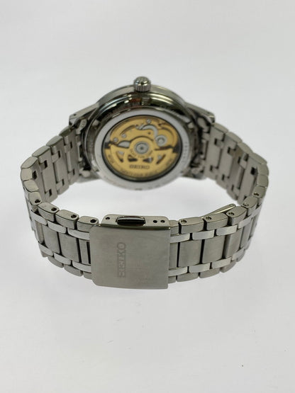 【中古品】【メンズ】 SEIKO セイコー PRESAGE STYLE 60'S 自動巻き時計 SARY255 60年代 プレステージ スタイル 腕時計 197-251112-jt-11-min カラー：シルバー 万代Net店