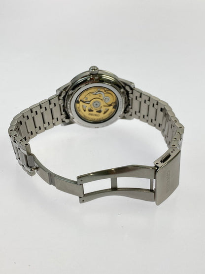 【中古品】【メンズ】 SEIKO セイコー PRESAGE STYLE 60'S 自動巻き時計 SARY255 60年代 プレステージ スタイル 腕時計 197-251112-jt-11-min カラー：シルバー 万代Net店