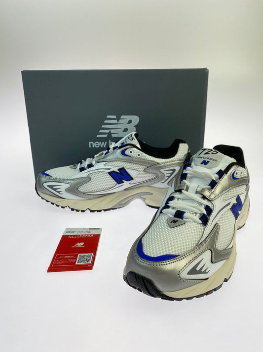【中古美品】【メンズ】 NEW BALANCE ニューバランス ML725CI 靴 シューズ スニーカー 163-251108-AS-16-min サイズ：27cm カラー：ホワイト/グレー 万代Net店