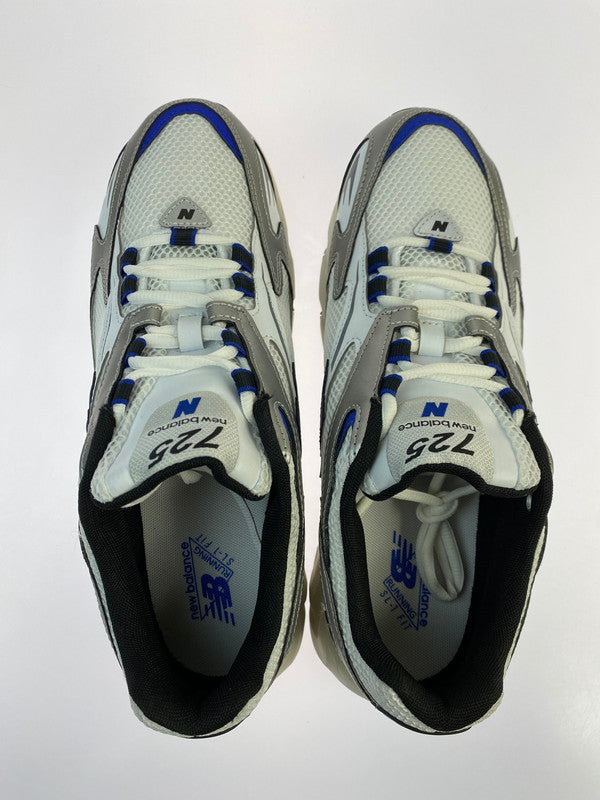 【中古美品】【メンズ】 NEW BALANCE ニューバランス ML725CI 靴 シューズ スニーカー 163-251108-AS-16-min サイズ：27cm カラー：ホワイト/グレー 万代Net店