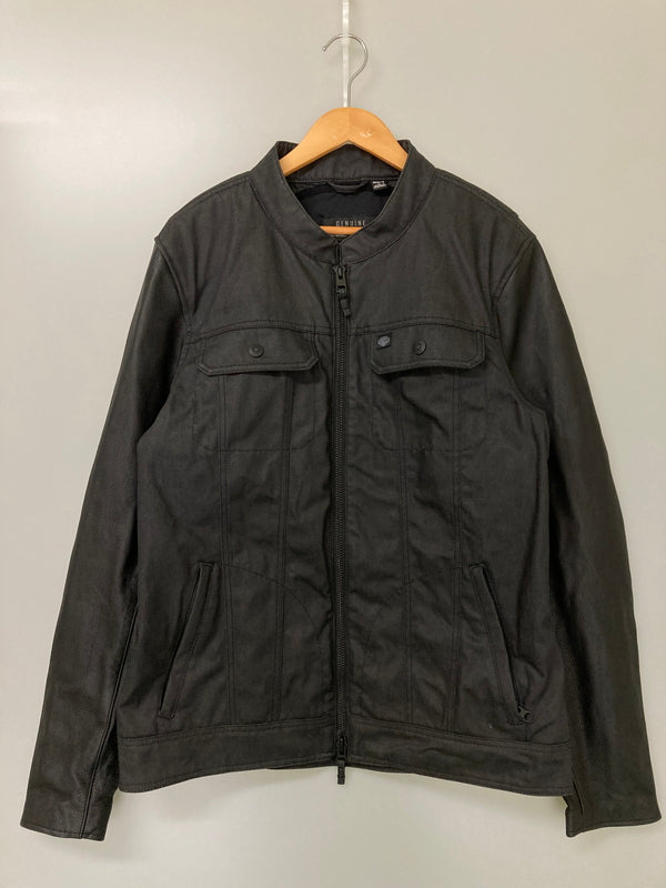 【中古品】【メンズ】 HARLEY DAVIDSON ハーレーダビッドソン MOTORCYCLE JACKET モーターサイクルジャケット アウター 145-251101-AS-15-min サイズ：L カラー：ブラック 万代Net店