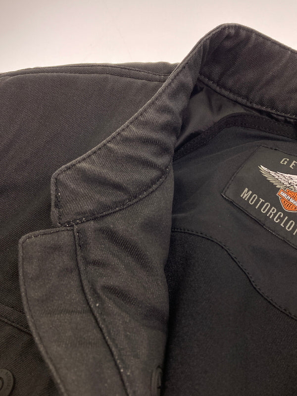 【中古品】【メンズ】 HARLEY DAVIDSON ハーレーダビッドソン MOTORCYCLE JACKET モーターサイクルジャケット アウター 145-251101-AS-15-min サイズ：L カラー：ブラック 万代Net店