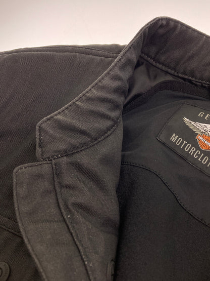 【中古品】【メンズ】 HARLEY DAVIDSON ハーレーダビッドソン MOTORCYCLE JACKET モーターサイクルジャケット アウター 145-251101-AS-15-min サイズ：L カラー：ブラック 万代Net店