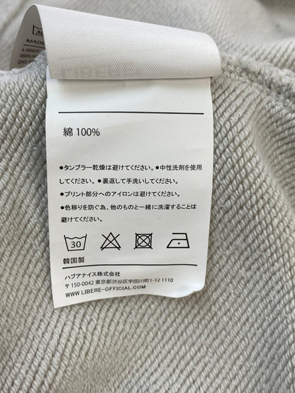 【現状渡し品】【メンズ】 LIBERE リベーレ 1DAY SWEATSHIRT スウェットシャツ トップス 142-251222-zi-45-min サイズ：M 万代Net店