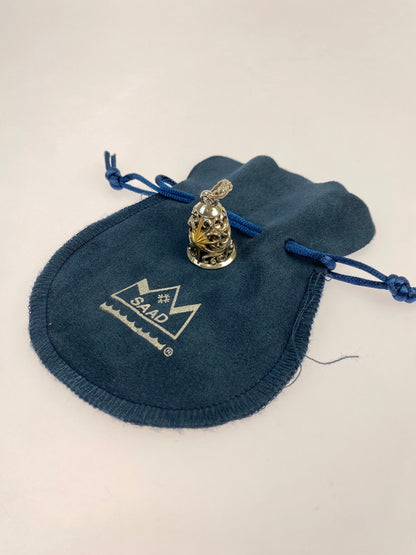 【中古品】【メンズ】 SAAD サード サンシンボル ベル ペンダントトップ アクセサリー 191-251112-jt-06-min カラー：シルバー 万代Net店