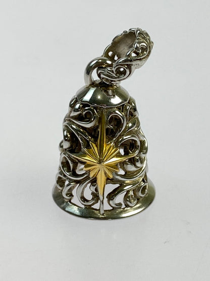 【中古品】【メンズ】 SAAD サード サンシンボル ベル ペンダントトップ アクセサリー 191-251112-jt-06-min カラー：シルバー 万代Net店