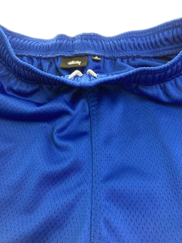 【中古品】【メンズ】 STUSSY ステューシー MESH SHORT LA メッシュ ショートパンツ ボトムス 153-251122-AS-20-min サイズ：M カラー：ブルー 万代Net店