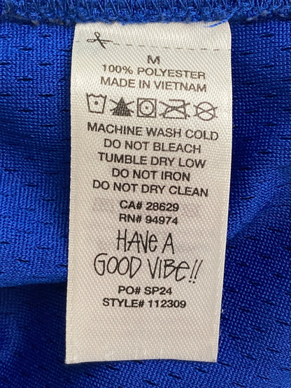 【中古品】【メンズ】 STUSSY ステューシー MESH SHORT LA メッシュ ショートパンツ ボトムス 153-251122-AS-20-min サイズ：M カラー：ブルー 万代Net店