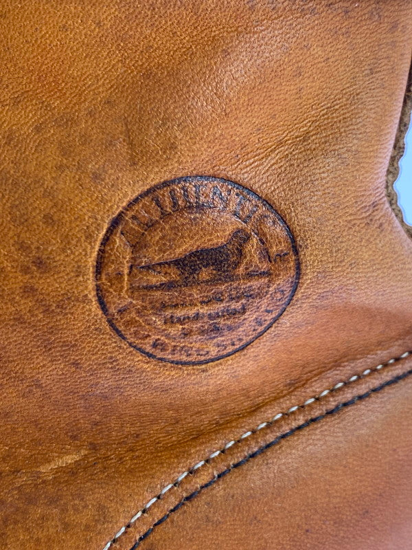 【中古品】【メンズ】 RED WING レッドウィング 875 6-INCH CLASSIC MOC TOE BOOTS IRISH SETTER 6インチ クラシックモックトゥー ブーツ アイリッシュセッター 犬刻印 革靴 164-251113-kk-22-min サイズ：7 1/2 E カラー：オロレガシー 万代Net店