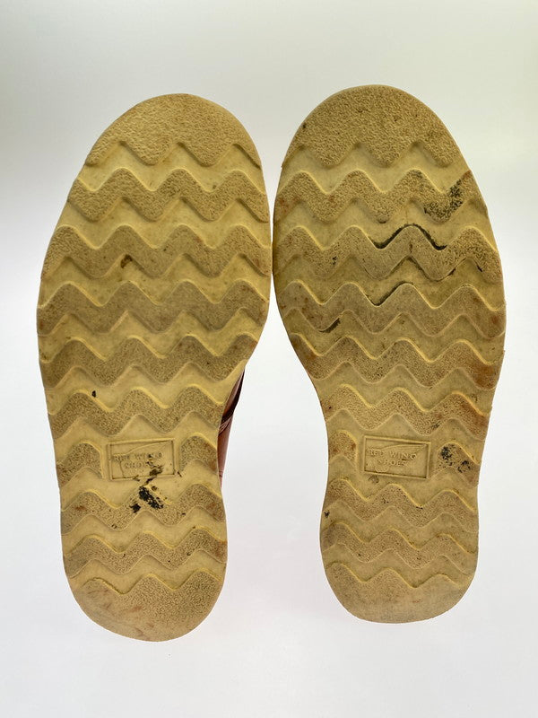 【中古品】【メンズ】 RED WING レッドウィング 875 6-INCH CLASSIC MOC TOE BOOTS IRISH SETTER 6インチ クラシックモックトゥー ブーツ アイリッシュセッター 犬刻印 革靴 164-251113-kk-22-min サイズ：7 1/2 E カラー：オロレガシー 万代Net店