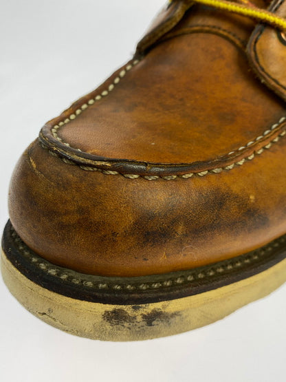 【中古品】【メンズ】 RED WING レッドウィング 875 6-INCH CLASSIC MOC TOE BOOTS IRISH SETTER 6インチ クラシックモックトゥー ブーツ アイリッシュセッター 犬刻印 革靴 164-251113-kk-23-min サイズ：8 1/2 D カラー：オロレガシー 万代Net店