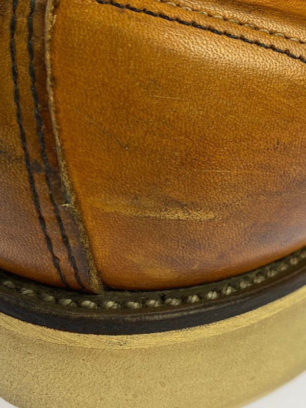 【中古品】【メンズ】 RED WING レッドウィング 875 6-INCH CLASSIC MOC TOE BOOTS IRISH SETTER 6インチ クラシックモックトゥー ブーツ アイリッシュセッター 犬刻印 革靴 164-251113-kk-23-min サイズ：8 1/2 D カラー：オロレガシー 万代Net店