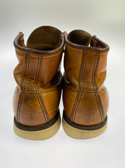 【中古品】【メンズ】 RED WING レッドウィング 875 6-INCH CLASSIC MOC TOE BOOTS IRISH SETTER 6インチ クラシックモックトゥー ブーツ アイリッシュセッター 犬刻印 革靴 164-251113-kk-23-min サイズ：8 1/2 D カラー：オロレガシー 万代Net店