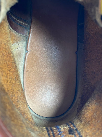 【中古品】【メンズ】 RED WING レッドウィング 875 6-INCH CLASSIC MOC TOE BOOTS IRISH SETTER 6インチ クラシックモックトゥー ブーツ アイリッシュセッター 犬刻印 革靴 164-251113-kk-23-min サイズ：8 1/2 D カラー：オロレガシー 万代Net店