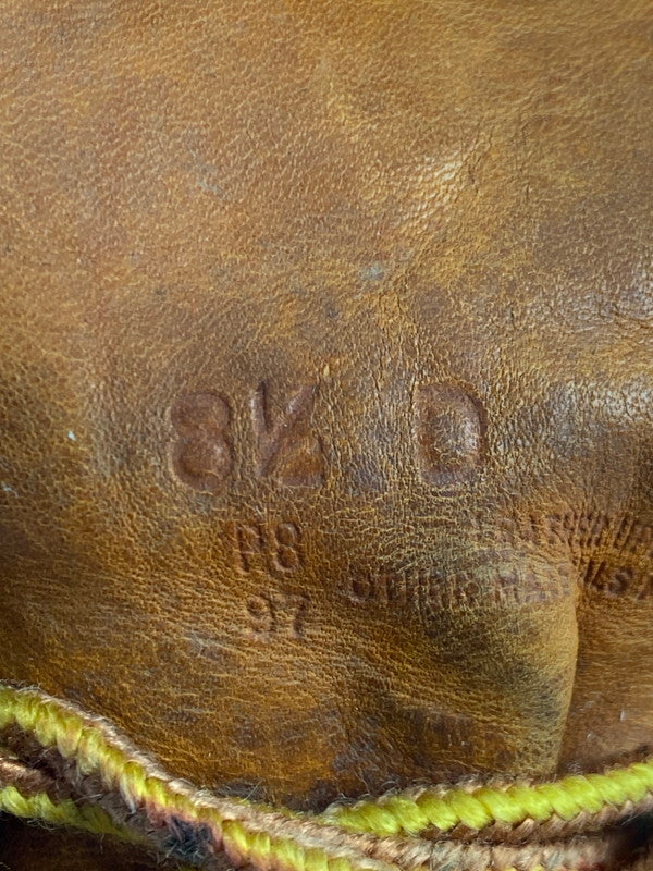 【中古品】【メンズ】 RED WING レッドウィング 875 6-INCH CLASSIC MOC TOE BOOTS IRISH SETTER 6インチ クラシックモックトゥー ブーツ アイリッシュセッター 犬刻印 革靴 164-251113-kk-23-min サイズ：8 1/2 D カラー：オロレガシー 万代Net店