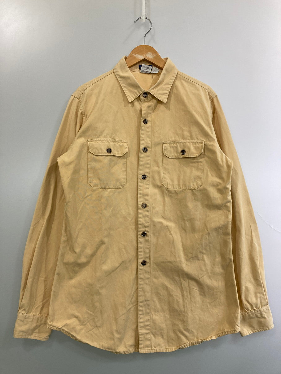 【中古品】【メンズ】 patagonia パタゴニア 80'S DUCK SHIRT ダックシャツ トップス 144-251102-zi-33-min サイズ：XL カラー：ベージュ系 万代Net店