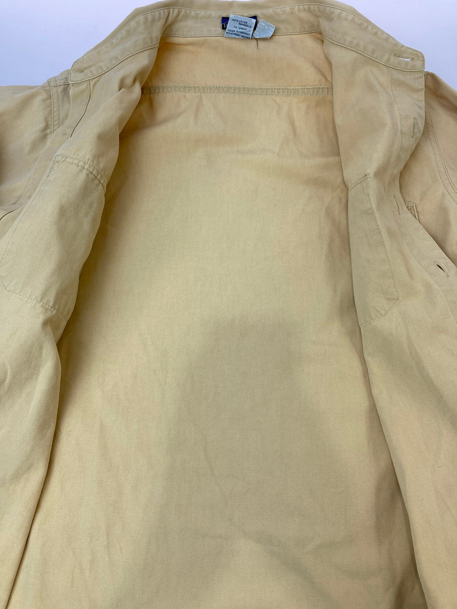 【中古品】【メンズ】 patagonia パタゴニア 80'S DUCK SHIRT ダックシャツ トップス 144-251102-zi-33-min サイズ：XL カラー：ベージュ系 万代Net店