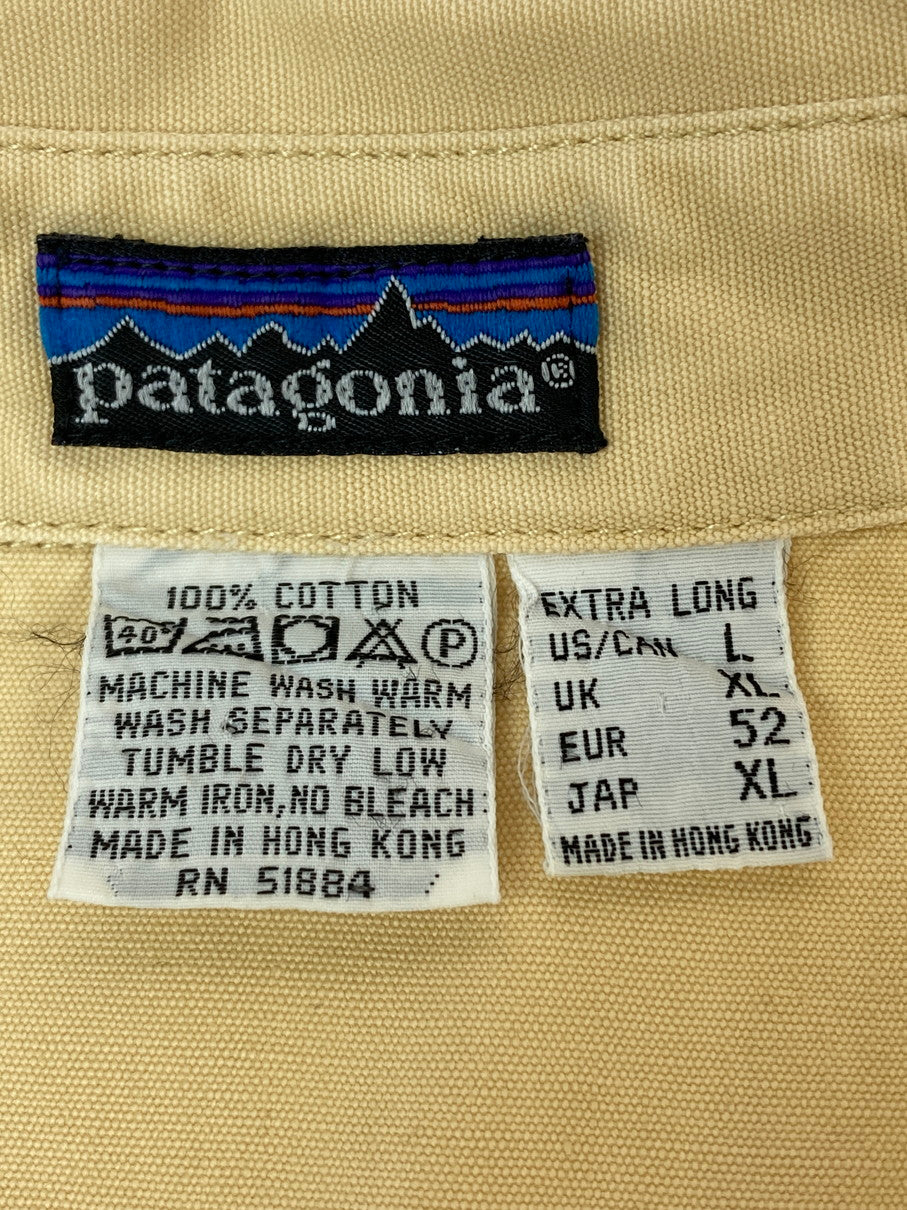 【中古品】【メンズ】 patagonia パタゴニア 80'S DUCK SHIRT ダックシャツ トップス 144-251102-zi-33-min サイズ：XL カラー：ベージュ系 万代Net店