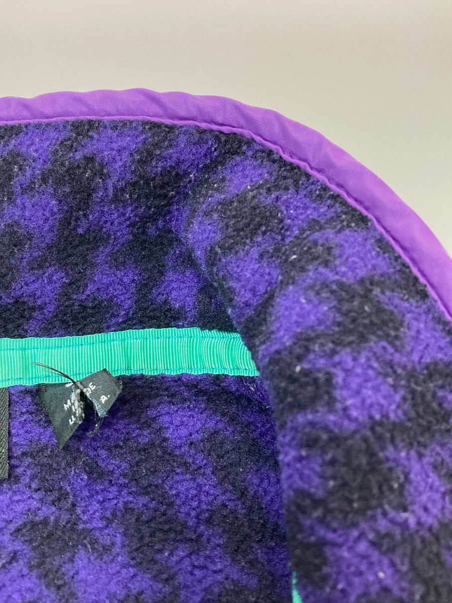 【中古品】【メンズ】 patagonia パタゴニア 千鳥格子 SNAP-T スナップティー トップス 144-251102-zi-30-min サイズ：S カラー：パープル系 万代Net店