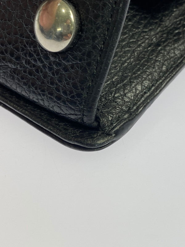【中古品】【メンズ】 JAM HOME MADE ジャムホームメイド コンパクト ウォレット コインケース カードケース 財布 200-251112-jt-14-min カラー：ブラック 万代Net店