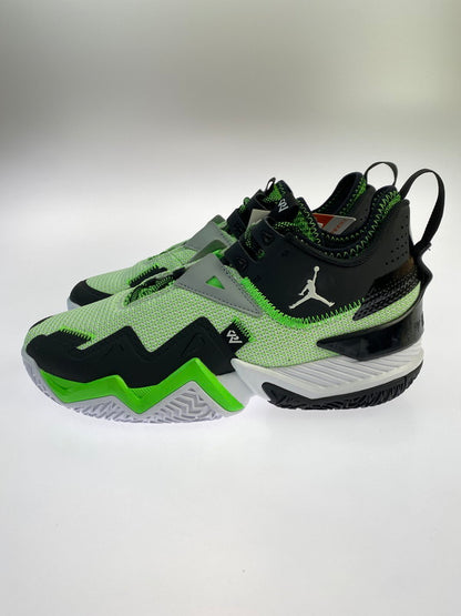 【未使用品】【メンズ】 NIKE ナイキ CJ0781-103 JORDAN WESTBROOK ONE TAKE PF WHITE WHITE-BLACK-RAGE GREEN 靴 シューズ スニーカー 160-251108-AS-6-min サイズ：27cm カラー：グリーン/ブラック 万代Net店
