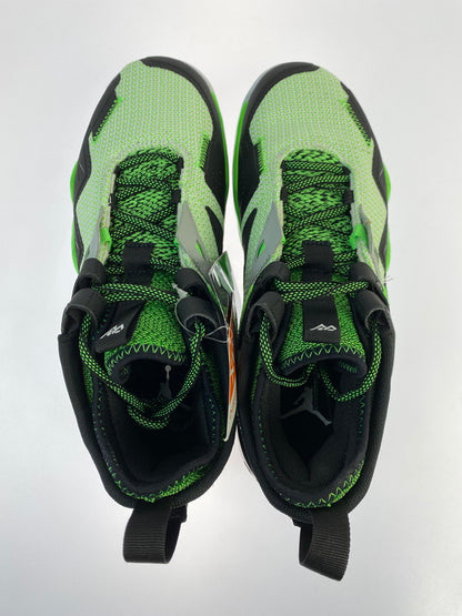 【未使用品】【メンズ】 NIKE ナイキ CJ0781-103 JORDAN WESTBROOK ONE TAKE PF WHITE WHITE-BLACK-RAGE GREEN 靴 シューズ スニーカー 160-251108-AS-6-min サイズ：27cm カラー：グリーン/ブラック 万代Net店